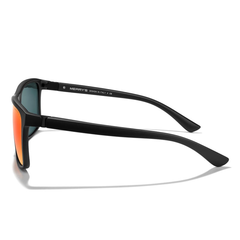 MERRY'S Rectangular Polarized Sports Sunglasses for Men Women Cycling Driving Fishing UV400 Protection S8225 - Image 4